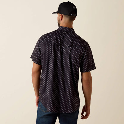 Printed VentTEK Western Fitted Snap Shirt Ariat Men