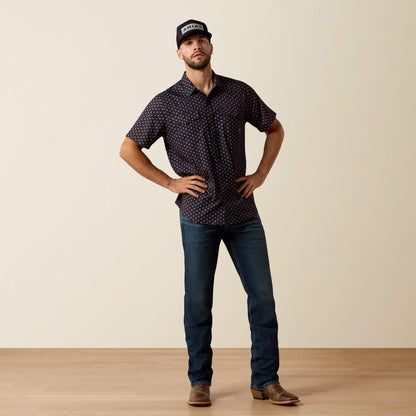 Printed VentTEK Western Fitted Snap Shirt Ariat Men