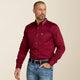 BURGUNDY/WHITE