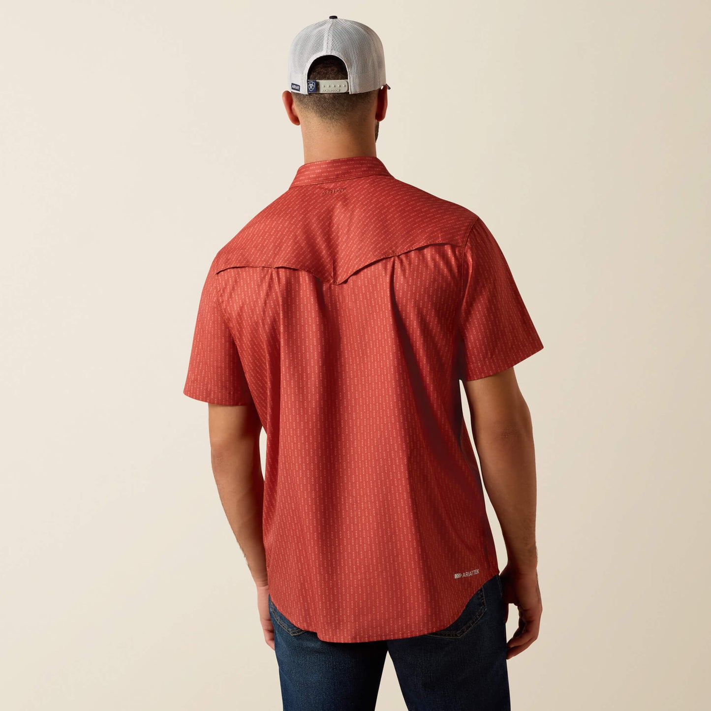 Printed VentTEK Western Fitted Snap Shirt Ariat Men