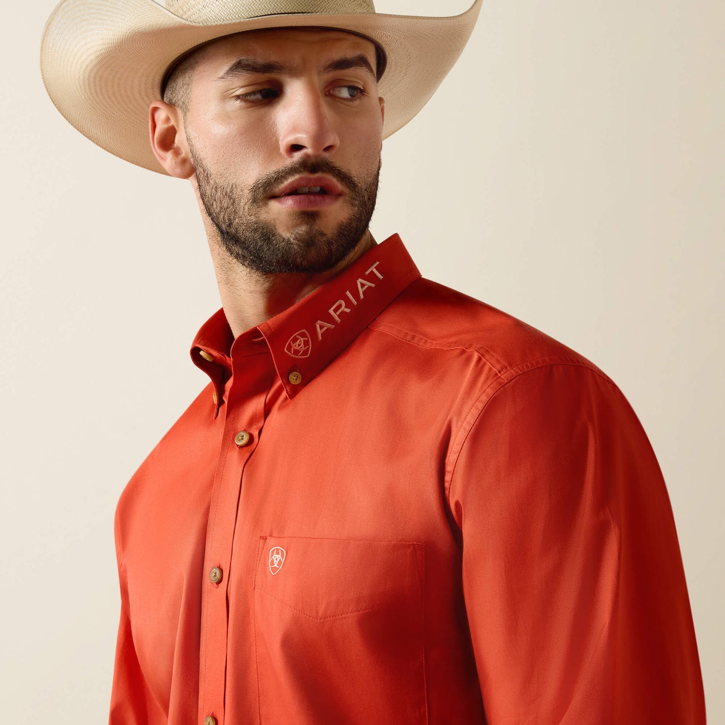 Team Logo Lightweight Twill Classic Fit Shirt Ariat Men