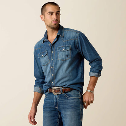 Denim Retro Fit Shirt Ariat Men