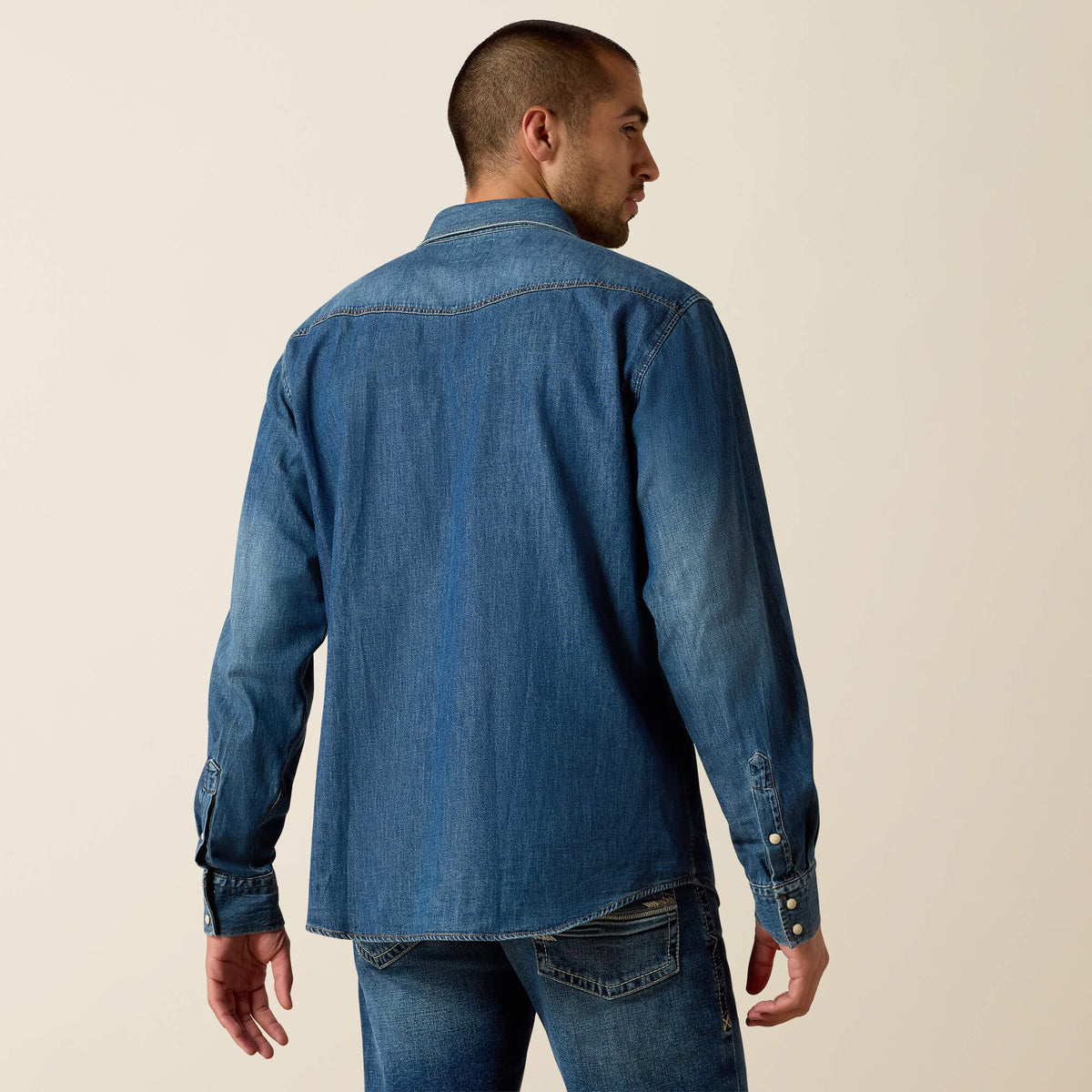 Denim Retro Fit Shirt Ariat Men