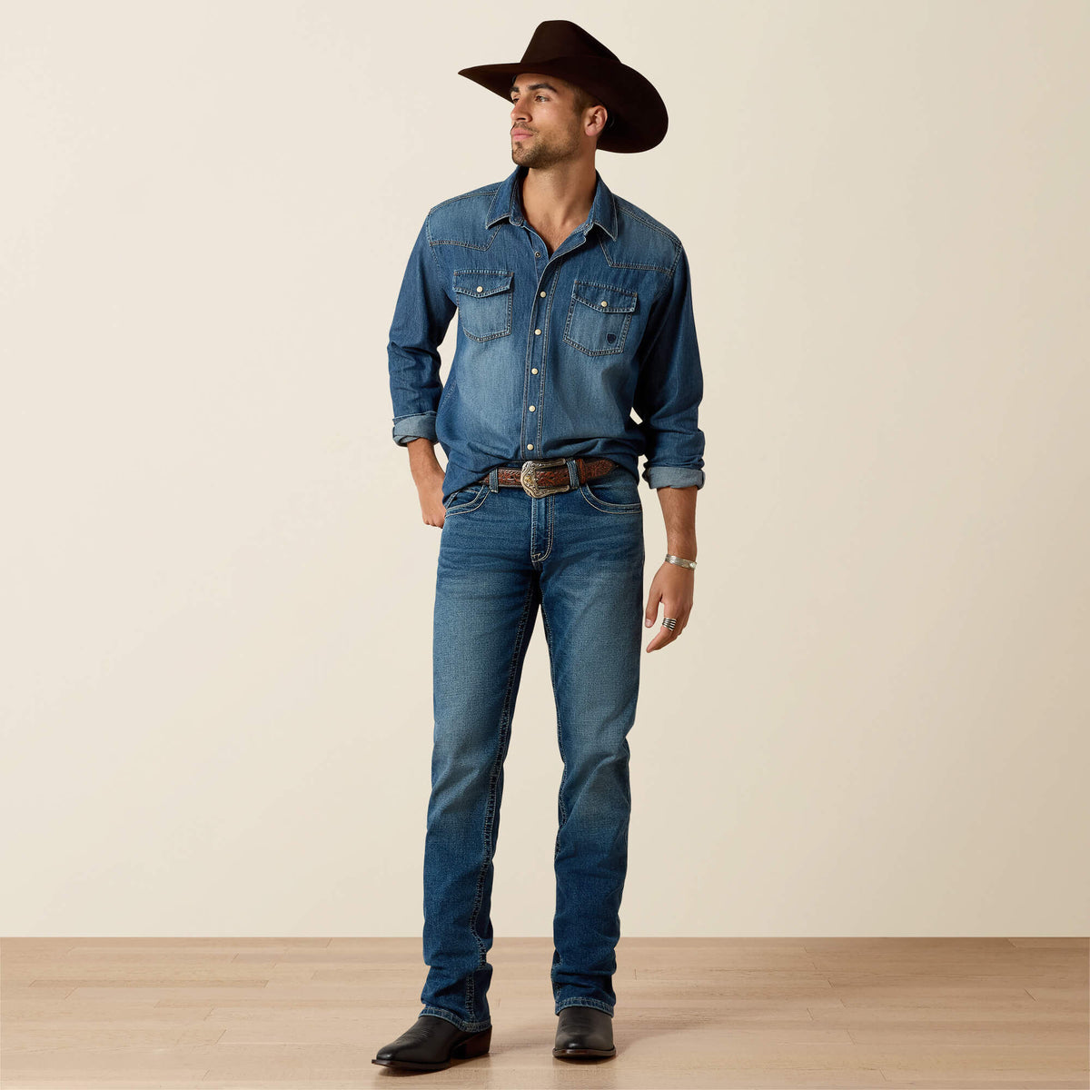 Denim Retro Fit Shirt Ariat Men