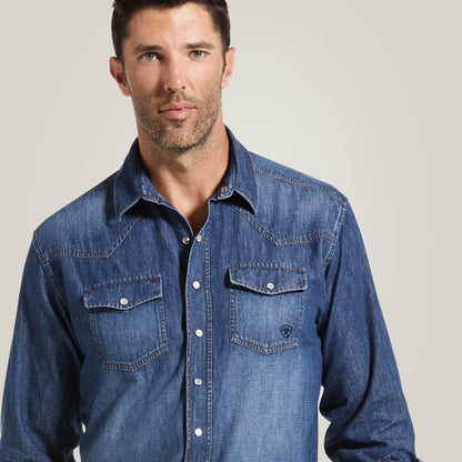 Denim Retro Fit Shirt Ariat Men