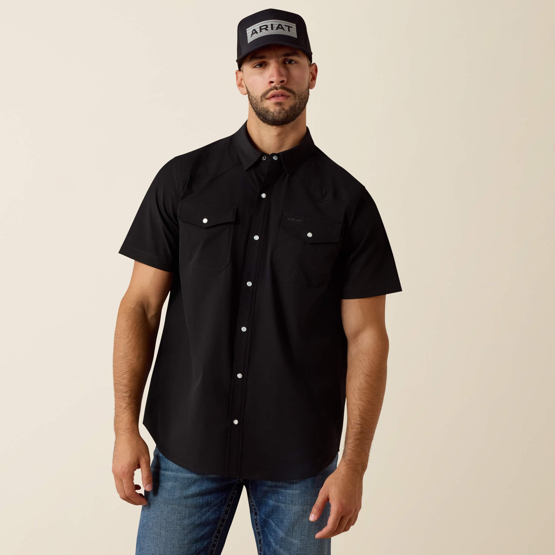FrontierTough VentTEK Western Fitted Snap Shirt Ariat Men