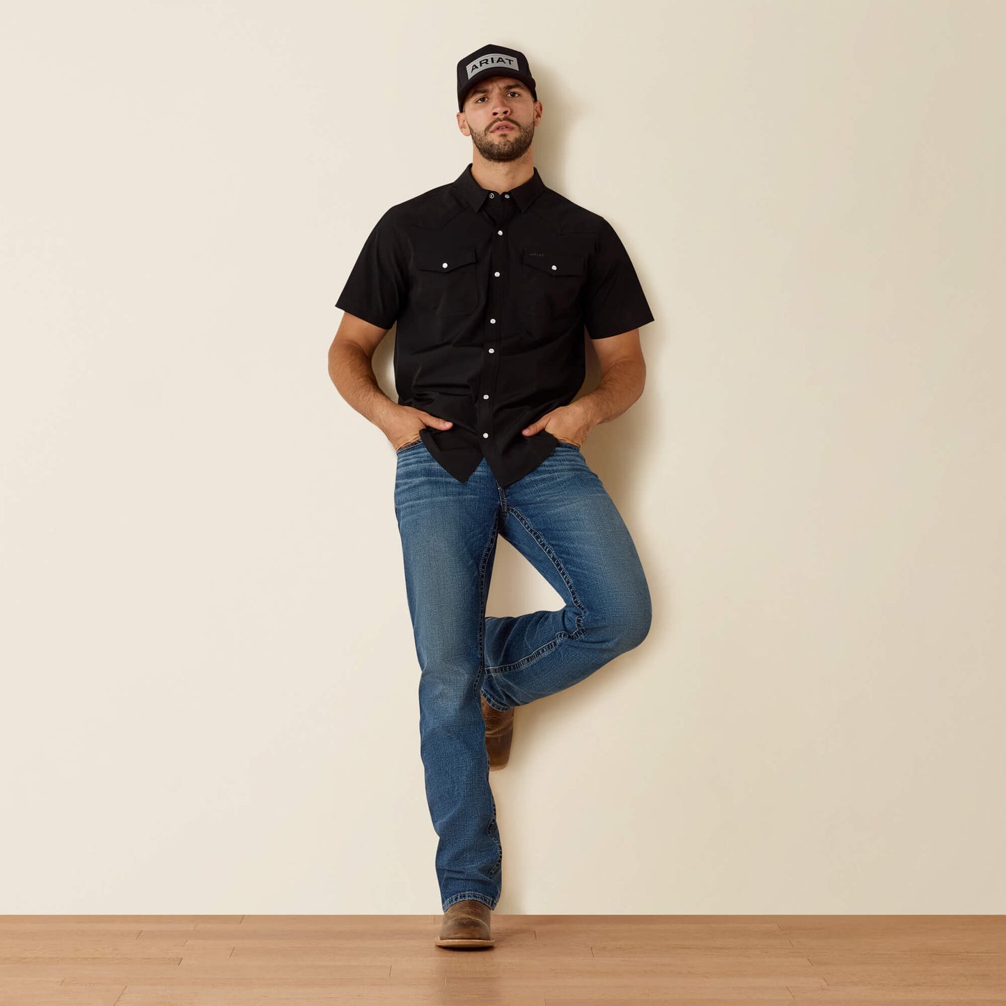 FrontierTough VentTEK Western Fitted Snap Shirt Ariat Men