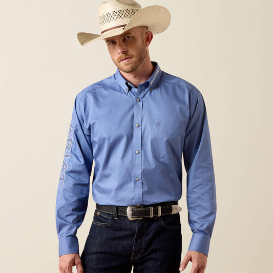 Team Logo Lightweight Twill Classic Fit Shirt Ariat Men|Sale
