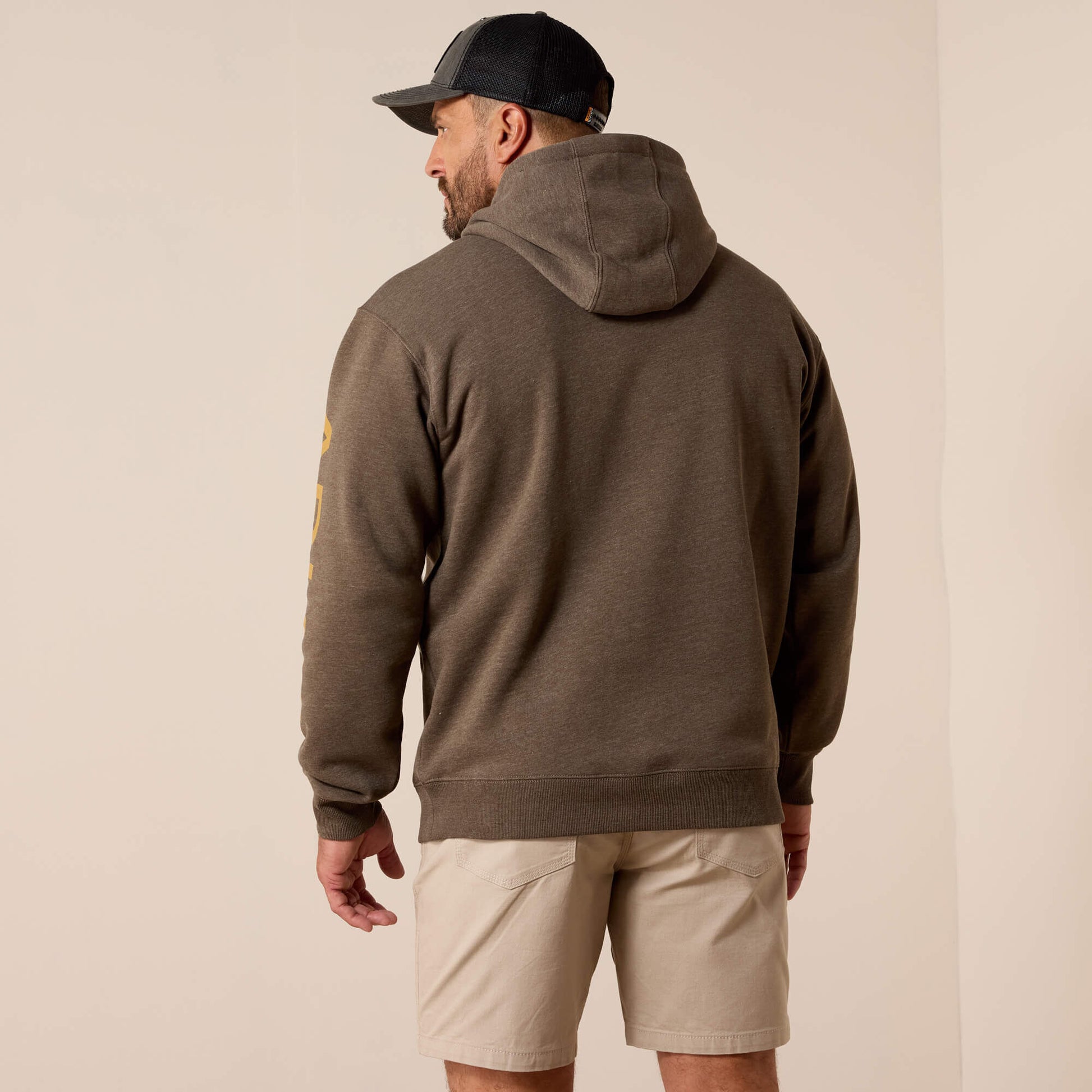 Rebar Lightweight Logo Hoodie Ariat Men|Work