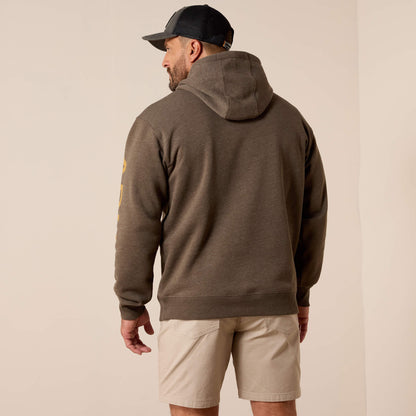 Rebar Lightweight Logo Hoodie Ariat Men|Work