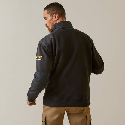 Rebar Workman Duracanvas 1/4 Zip Sweatshirt Ariat Men|Work