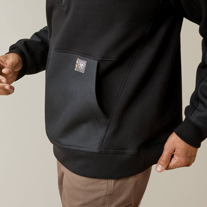 Rebar Workman Duracanvas 1/4 Zip Sweatshirt Ariat Men|Work