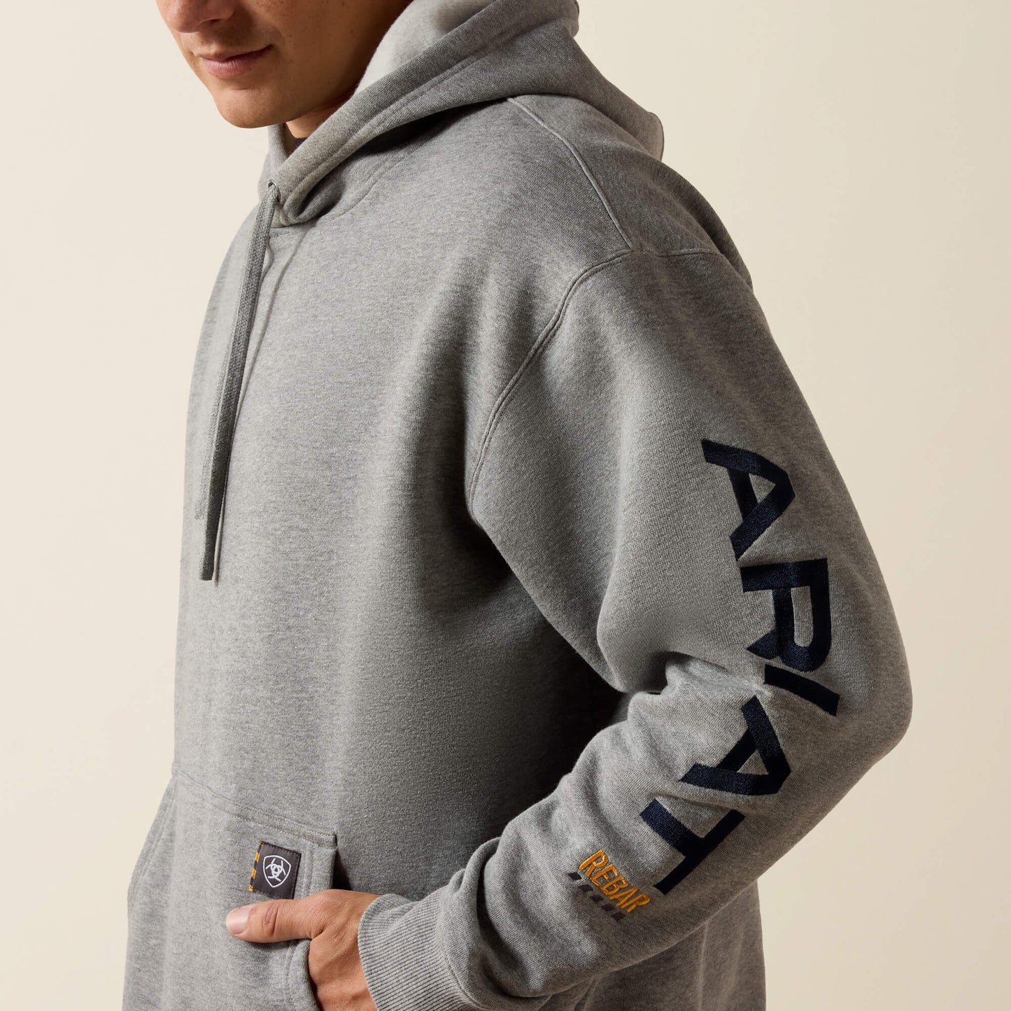 Rebar Workman Graphic Hoodie Ariat Men|Work