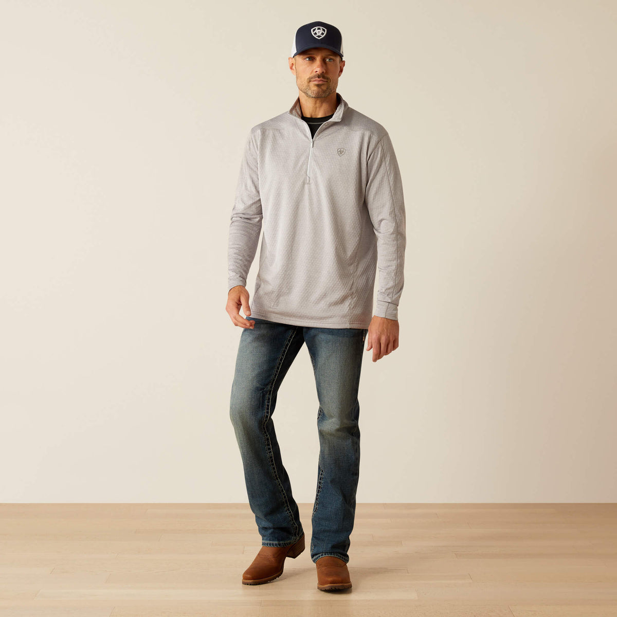 Hex Fleece 1/2 Zip Baselayer Ariat Men