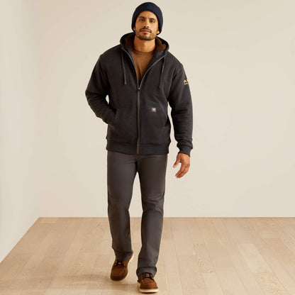 Rebar All-Weather Sherpa-Lined Full Zip Hoodie Ariat Men|Work