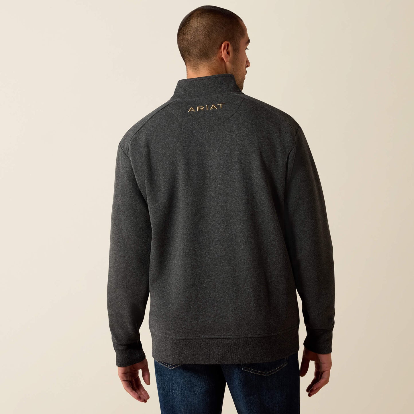 Logo PBR 1/4 Zip Sweatshirt Ariat Men
