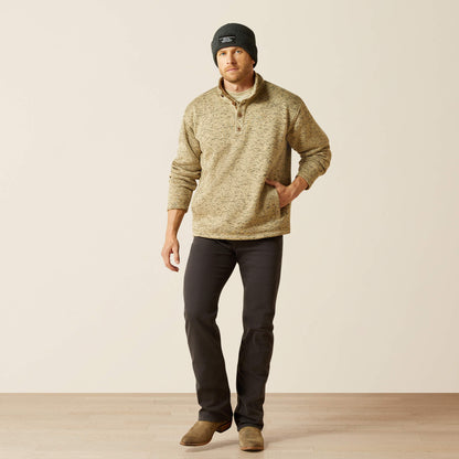 Caldwell 1/4 Button Sweater Ariat Men|Sale