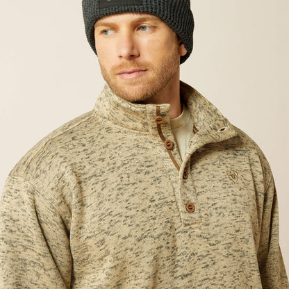 Caldwell 1/4 Button Sweater Ariat Men|Sale