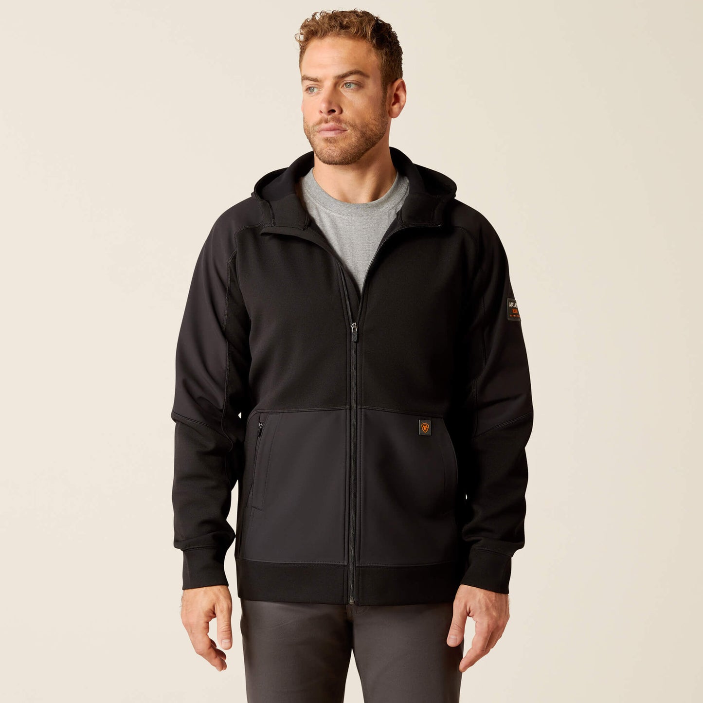 Rebar WorkTek Reinforced Full Zip Hoodie Ariat Men|Work|Sale