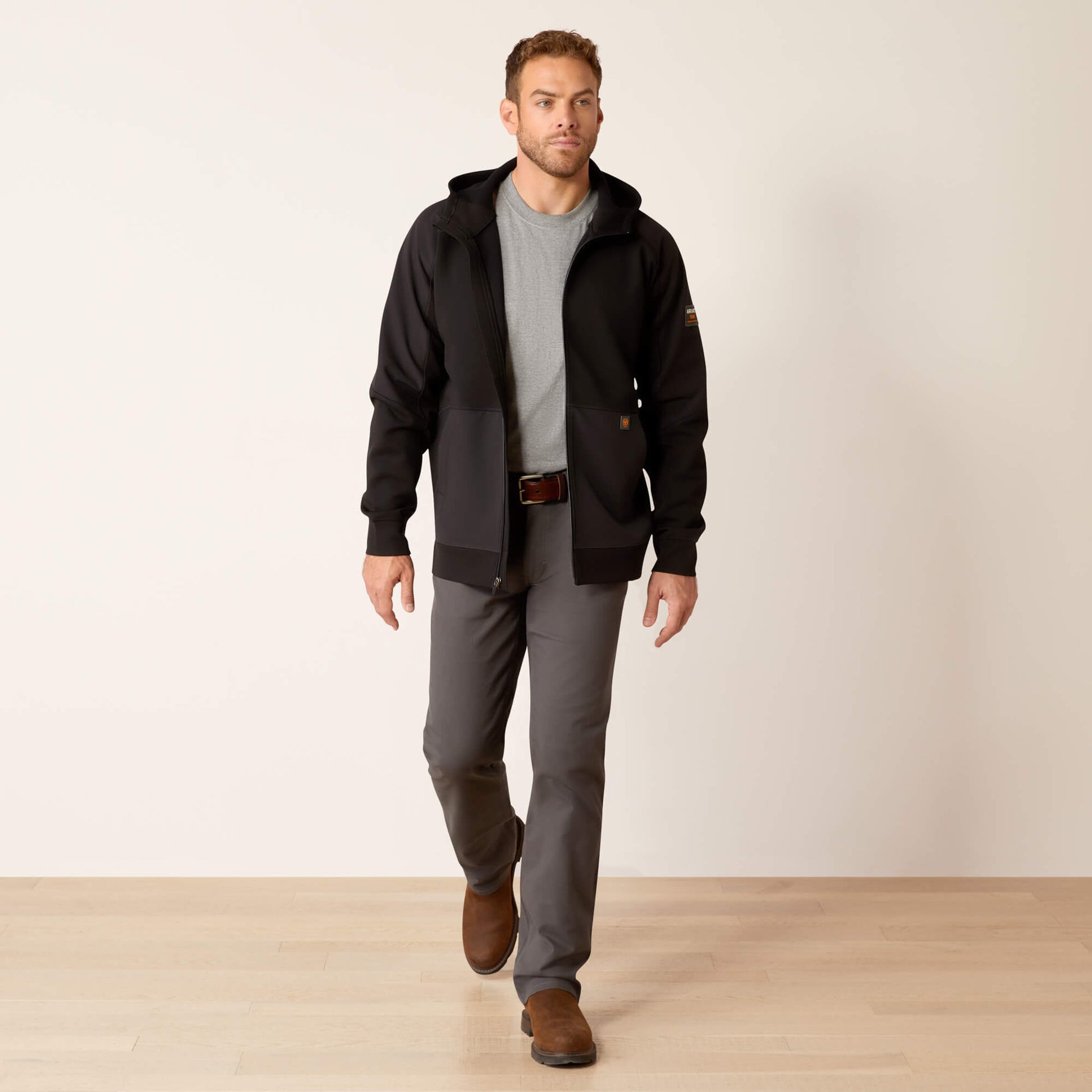 Rebar WorkTek Reinforced Full Zip Hoodie Ariat Men|Work|Sale