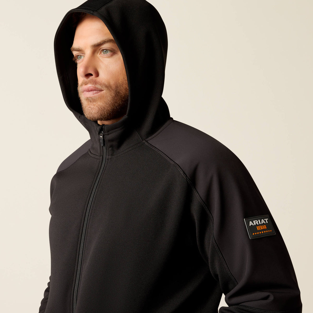 Rebar WorkTek Reinforced Full Zip Hoodie Ariat Men|Work|Sale
