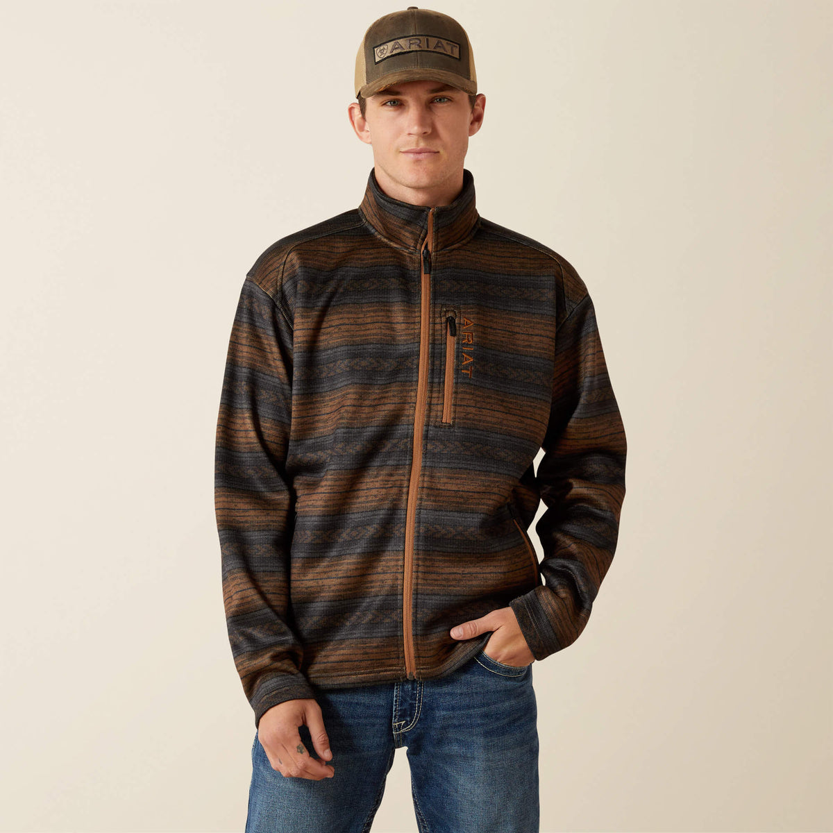 Caldwell Full Zip Sweater Ariat Men|Sale