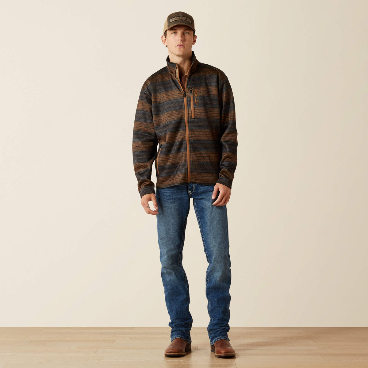 Caldwell Full Zip Sweater Ariat Men|Sale