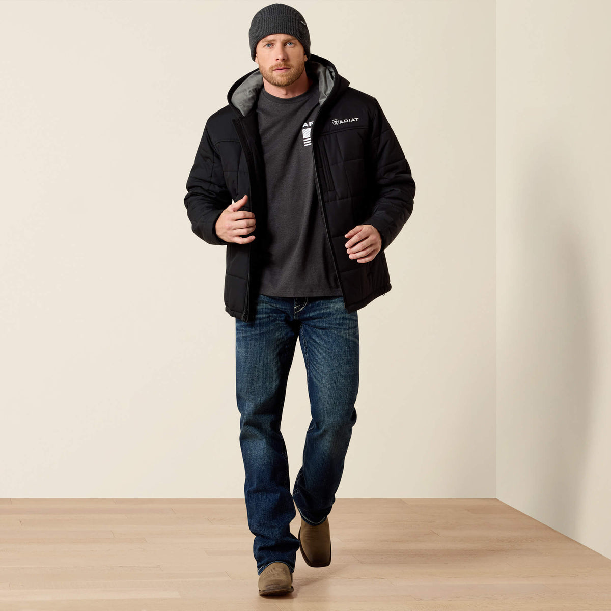 Crius Hooded Insulated Jacket Ariat Men