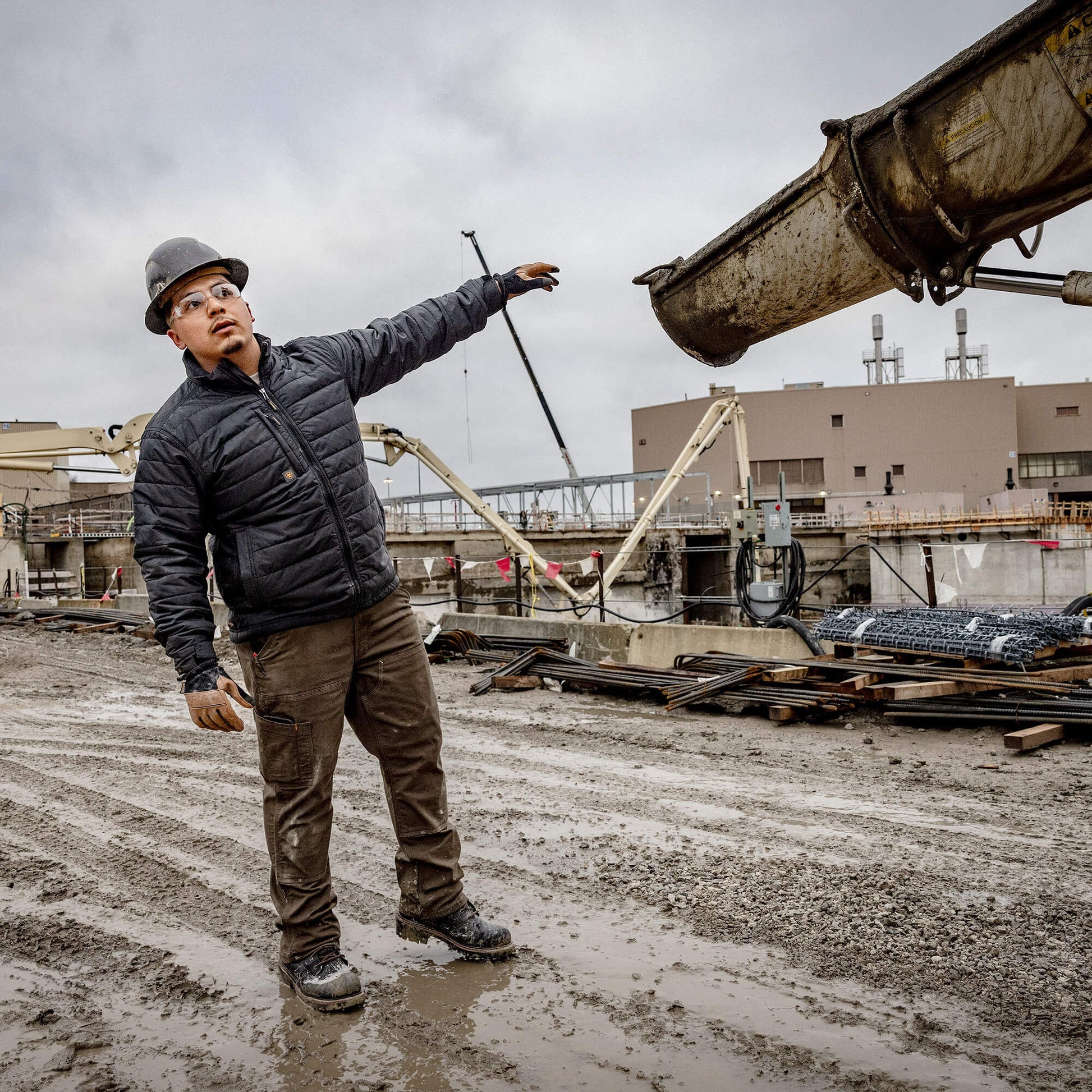 Rebar Cordura Ripstop Lightweight Insulated Jacket Ariat Men|Work