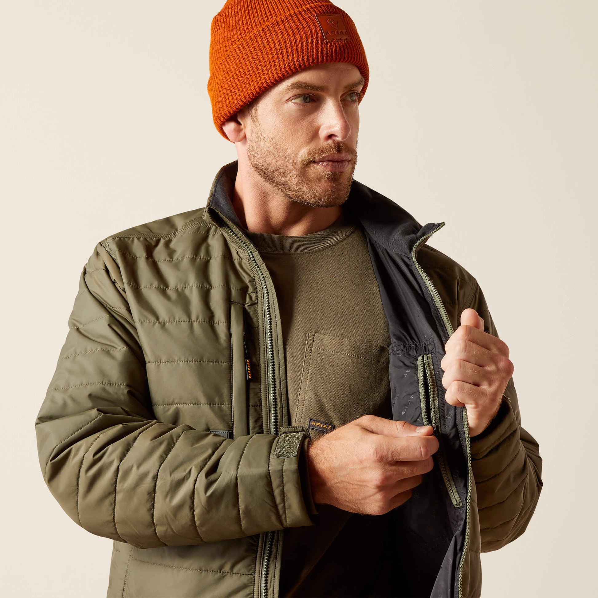Rebar Cordura Ripstop Lightweight Insulated Jacket Ariat Men|Work