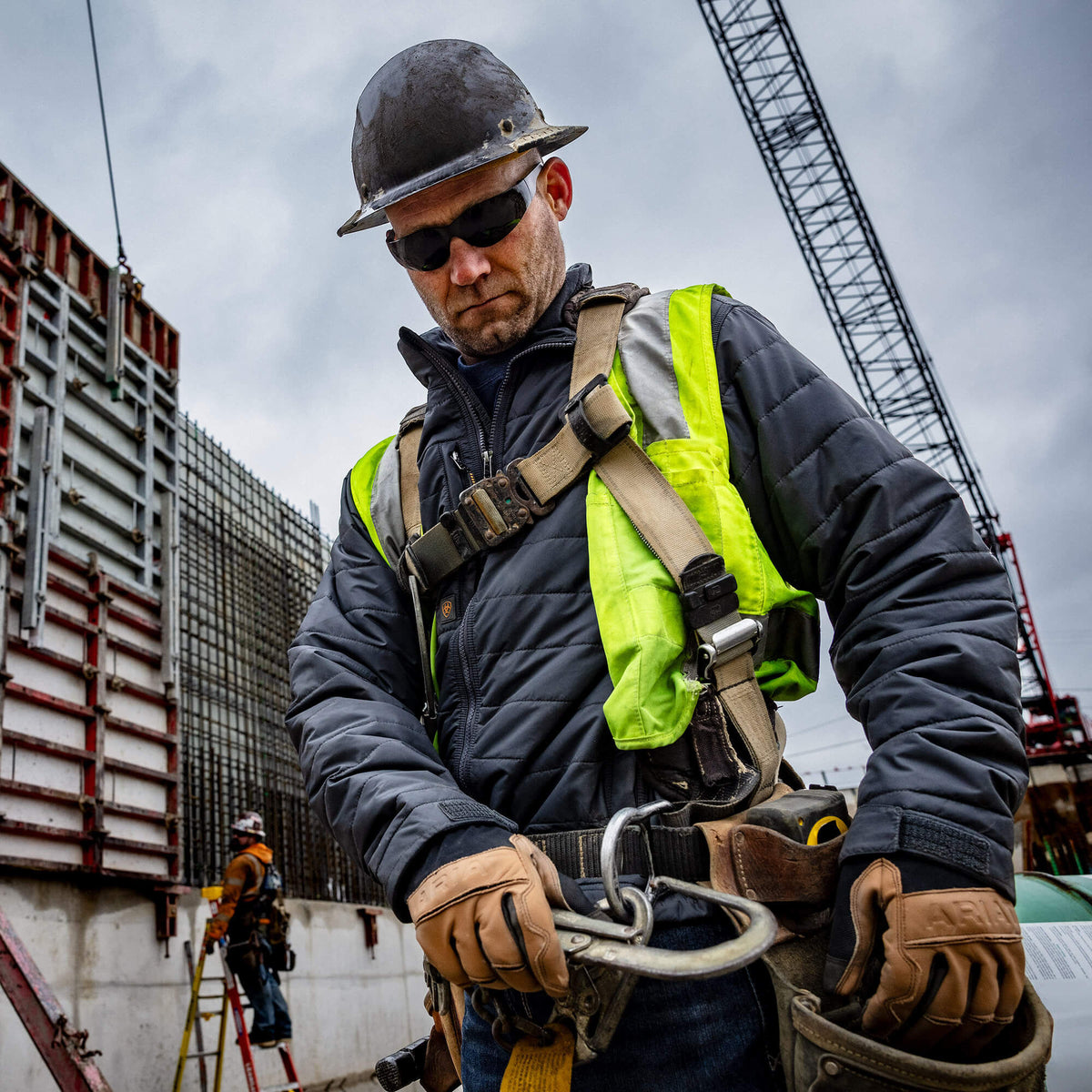 Rebar Cordura Ripstop Lightweight Insulated Jacket Ariat Men|Work