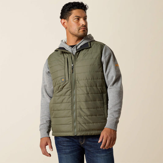 Rebar Cordura Ripstop Lightweight Insulated Vest Ariat Men|Work