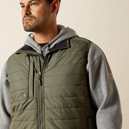 Rebar Cordura Ripstop Lightweight Insulated Vest Ariat Men|Work