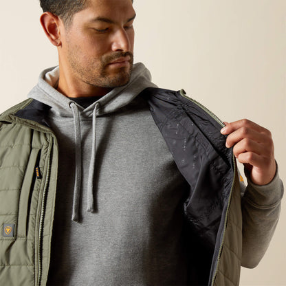 Rebar Cordura Ripstop Lightweight Insulated Vest Ariat Men|Work