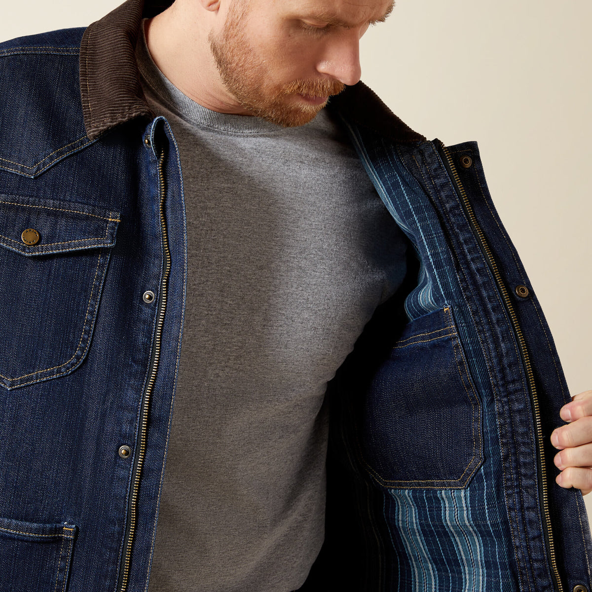 Denim Chore Jacket Ariat Men