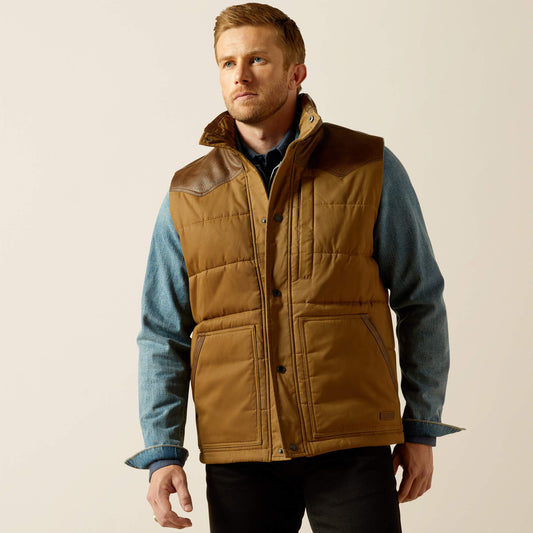 Western Quilted Vest Ariat Men|Sale