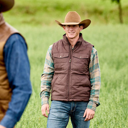 Western Quilted Vest Ariat Men|Sale