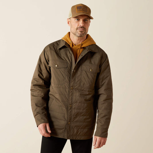 Quilted Shirt Jacket Ariat Men|Sale