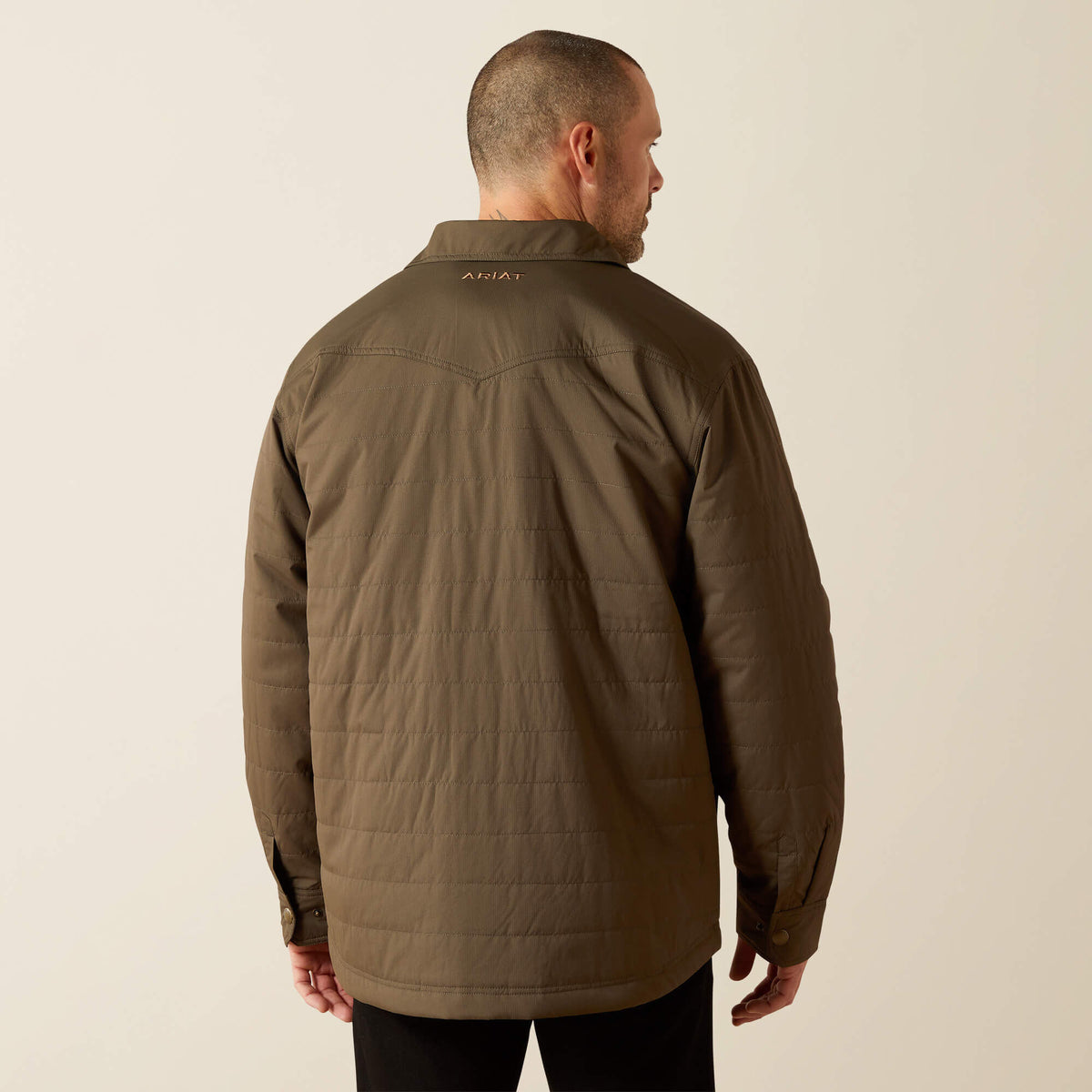 Quilted Shirt Jacket Ariat Men|Sale