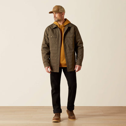 Quilted Shirt Jacket Ariat Men|Sale