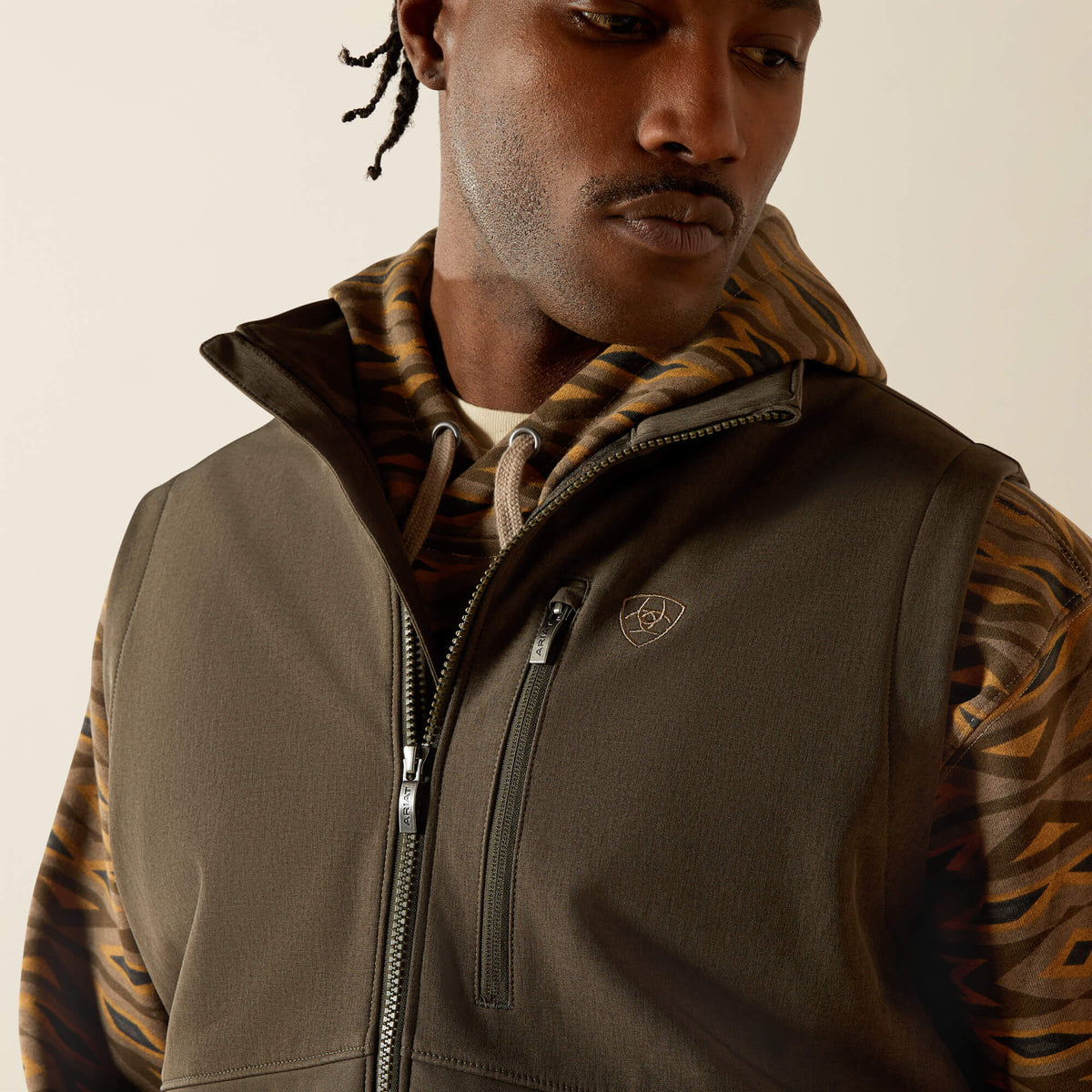 Logo Softshell Vest Ariat Men|Sale