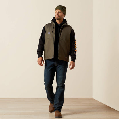 Rebar DuraCanvas Vest Ariat Men|Work|Sale