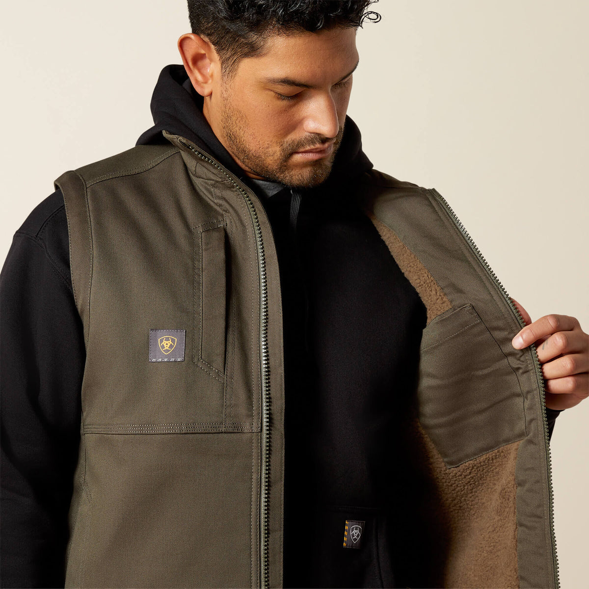 Rebar DuraCanvas Vest Ariat Men|Work|Sale