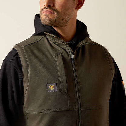 Rebar DuraCanvas Vest Ariat Men|Work|Sale