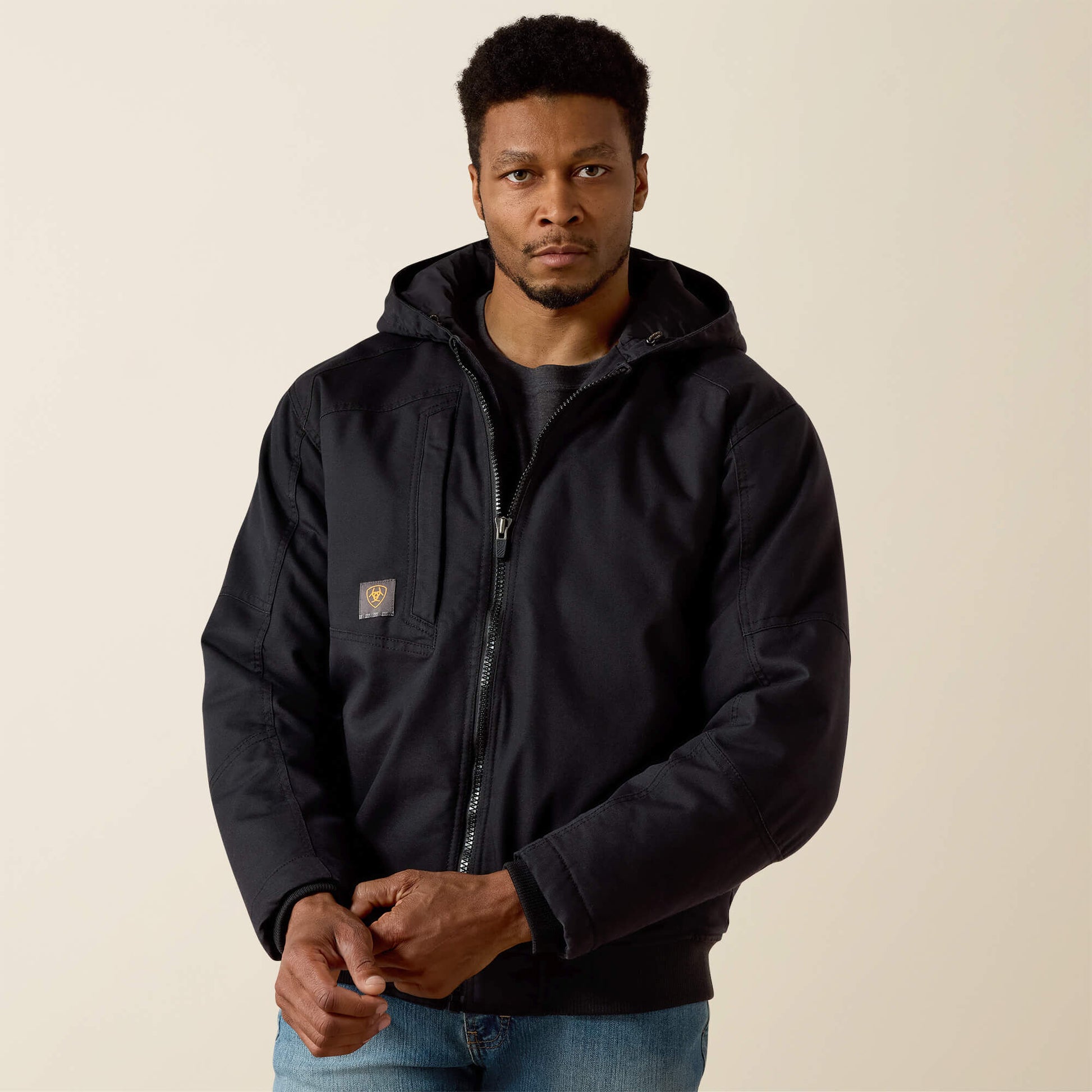 Rebar Washed DuraCanvas Insulated Jacket Ariat Men|Work|Sale