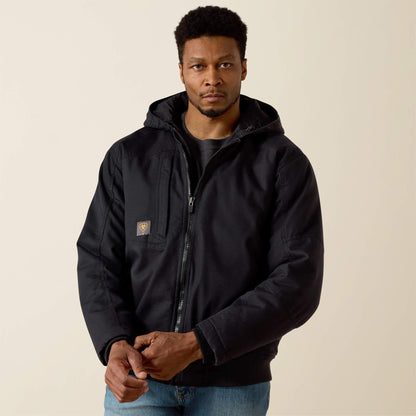 Rebar Washed DuraCanvas Insulated Jacket Ariat Men|Work|Sale