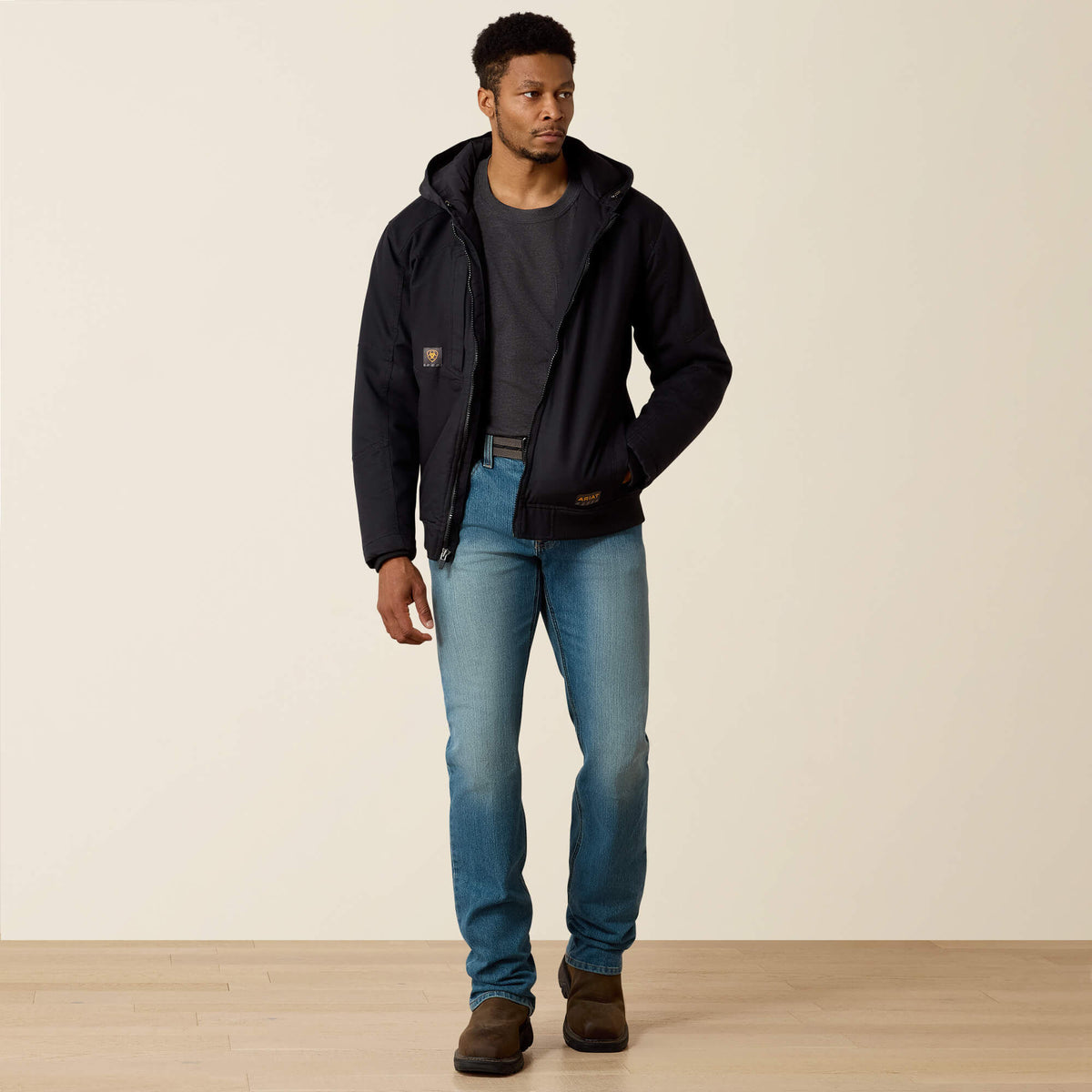 Rebar Washed DuraCanvas Insulated Jacket Ariat Men|Work|Sale