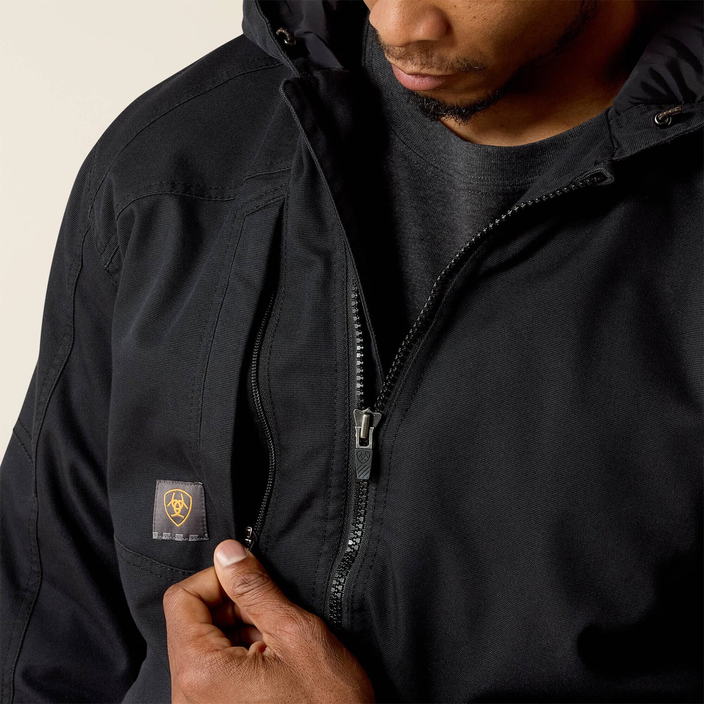 Rebar Washed DuraCanvas Insulated Jacket Ariat Men|Work|Sale