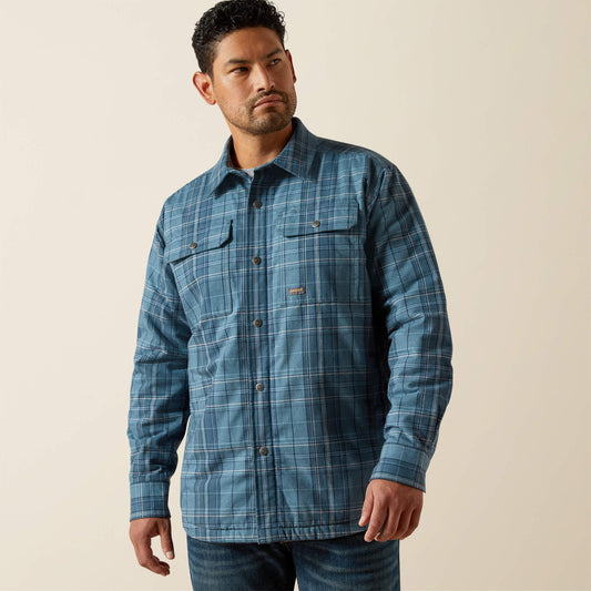 Rebar Flannel Insulated Shirt Jacket Ariat Men|Work|Sale
