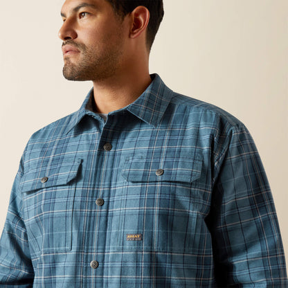 Rebar Flannel Insulated Shirt Jacket Ariat Men|Work|Sale